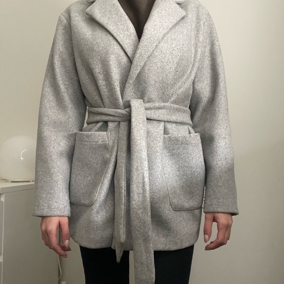 Zara grey coat - Picture 2 of 2